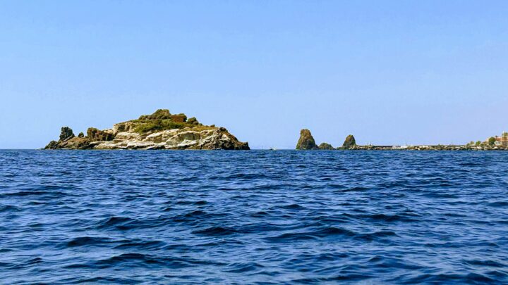 Verso Acireale in canoa