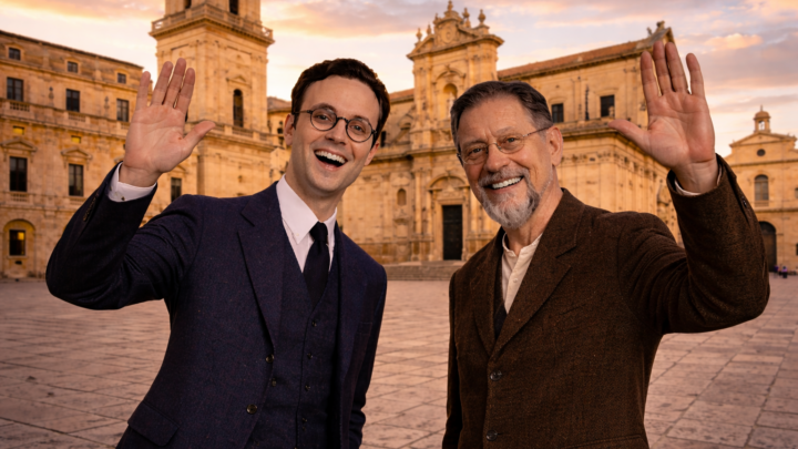Eugenio e Cosimo a spasso per Lecce