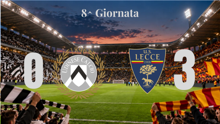Udinese – Lecce. Nuovo Miracolo nel Nord-Est